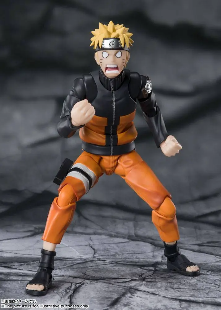 Naruto Shippuden S.H. Figuarts akční figurka Naruto Uzumaki -The Jinchuuriki entrusted with Hope- 14 cm fotografii produktu