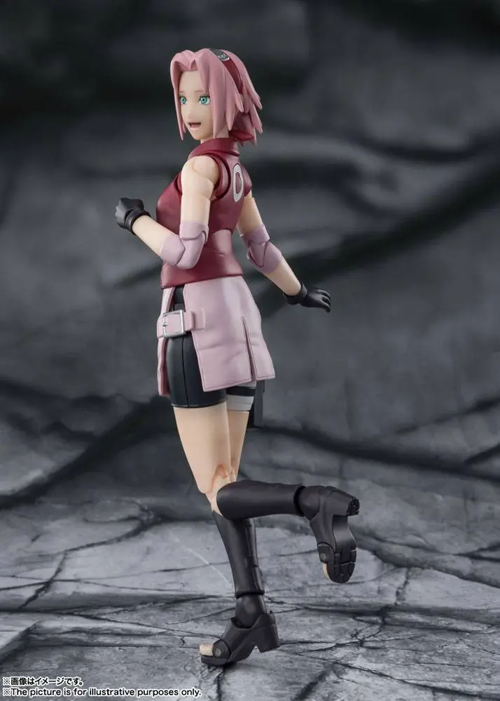 Naruto Shippuden S.H. Figuarts Akční figurka Sakura Haruno -Inheritor of Tsunade's indominable will- 14 cm fotografii produktu