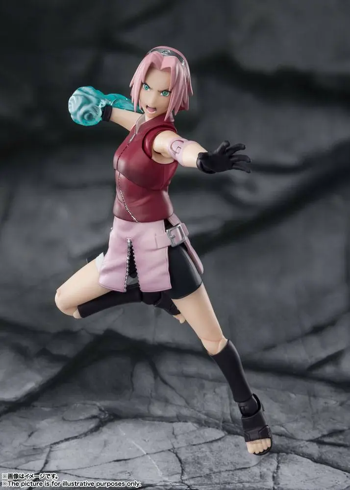 Naruto Shippuden S.H. Figuarts Akční figurka Sakura Haruno -Inheritor of Tsunade's indominable will- 14 cm fotografii produktu