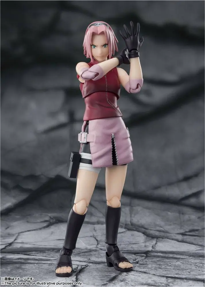 Naruto Shippuden S.H. Figuarts Akční figurka Sakura Haruno -Inheritor of Tsunade's indominable will- 14 cm fotografii produktu