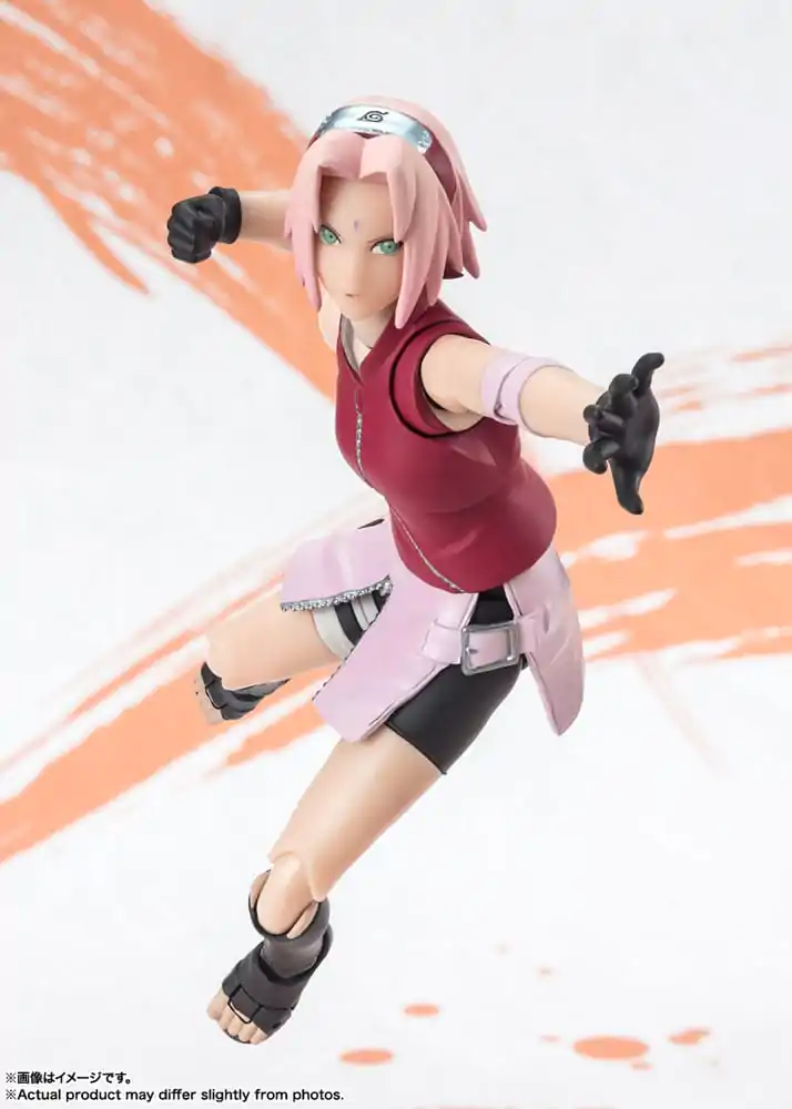 Akční figurka Naruto Shippuden S.H. Figuarts Sakura Haruno Naruto OP99 edice 14 cm fotografii produktu