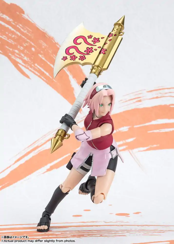 Akční figurka Naruto Shippuden S.H. Figuarts Sakura Haruno Naruto OP99 edice 14 cm fotografii produktu