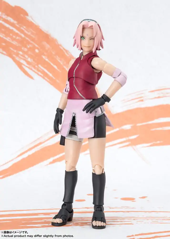 Akční figurka Naruto Shippuden S.H. Figuarts Sakura Haruno Naruto OP99 edice 14 cm fotografii produktu