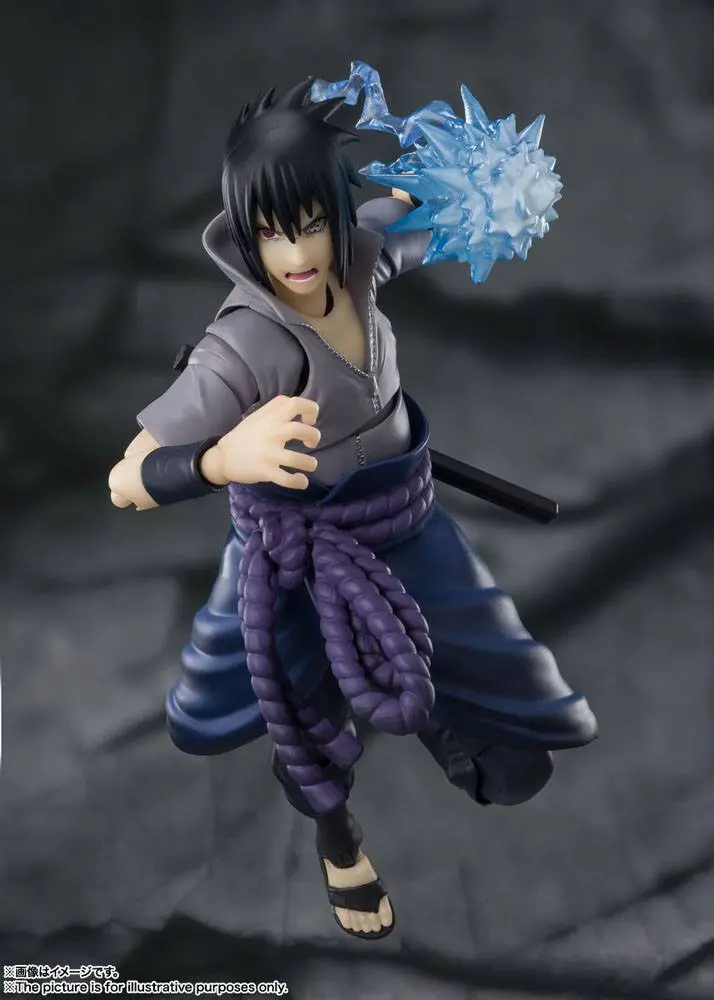 Naruto Shippuden S.H. Figuarts akční figurka Sasuke Uchiha - Ten, kdo nese veškerou nenávist - 15 cm fotografii produktu