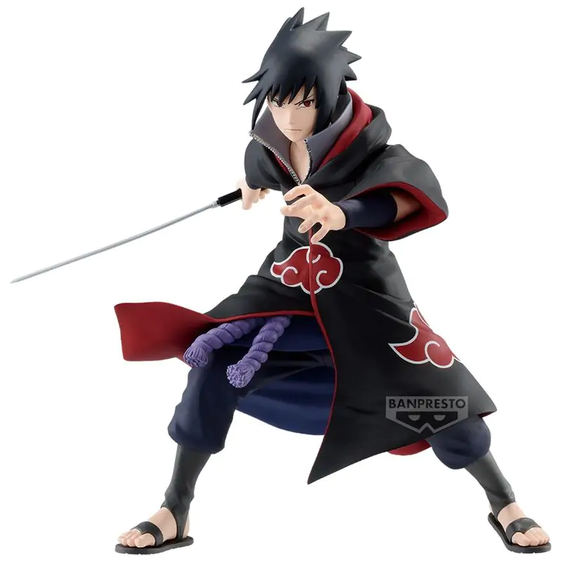 Naruto Shippuden Sasuke Uchiha IV Vibration Stars figurka 15 cm fotografii produktu