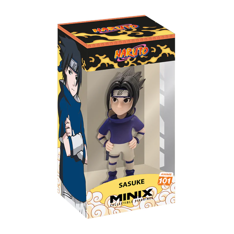 Naruto Shippuden Sasuke Uchiha Minix figurka 12cm fotografii produktu