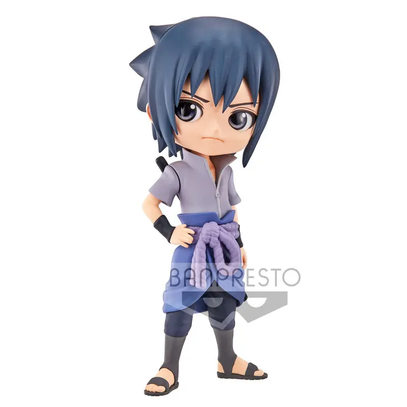 Naruto Shippuden Sasuke Uchiha Ver.A Q posket figurka 14cm fotografii produktu