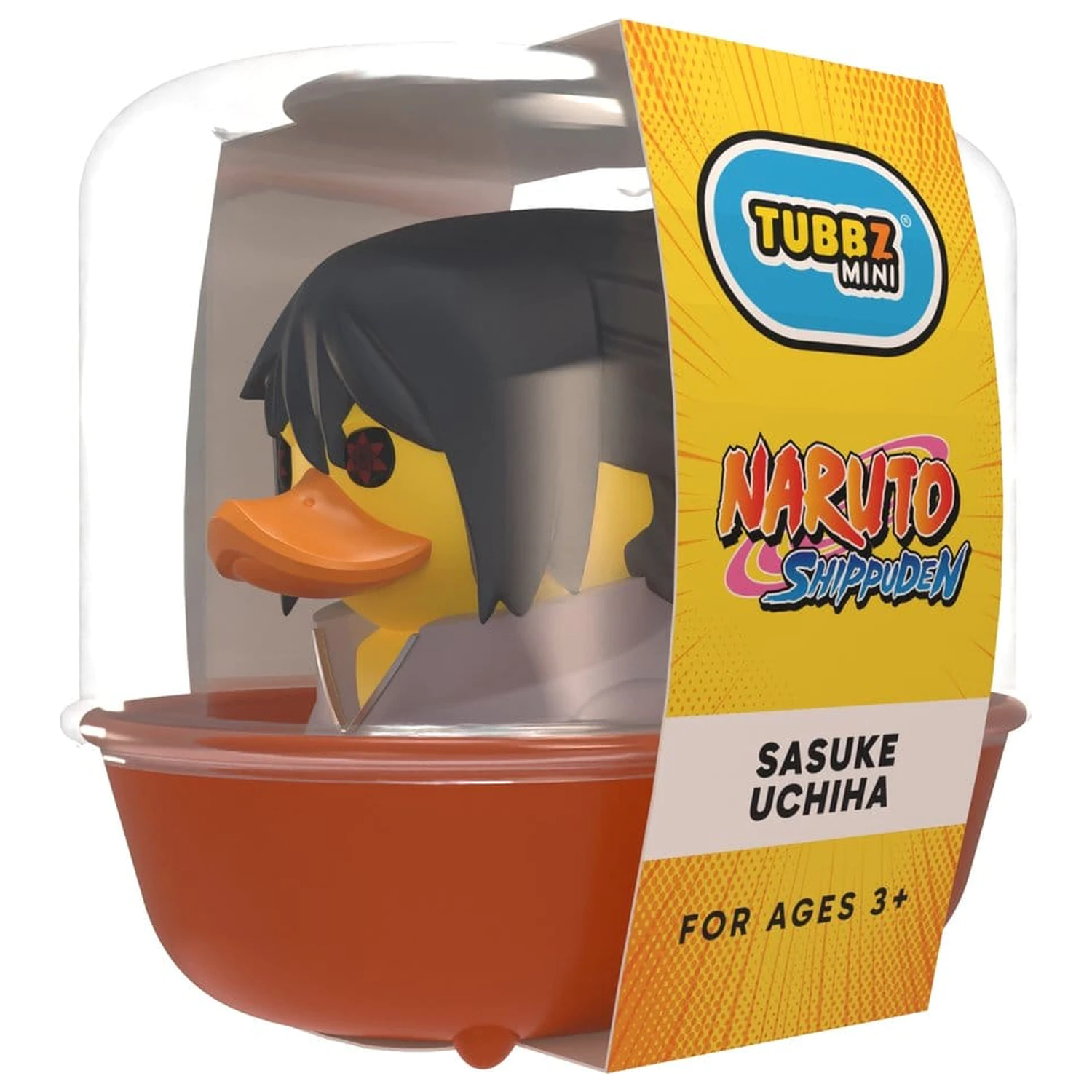Naruto Shippuden Tubbz Mini PVC figurka Sasuke Uchiha 5 cm fotografii produktu