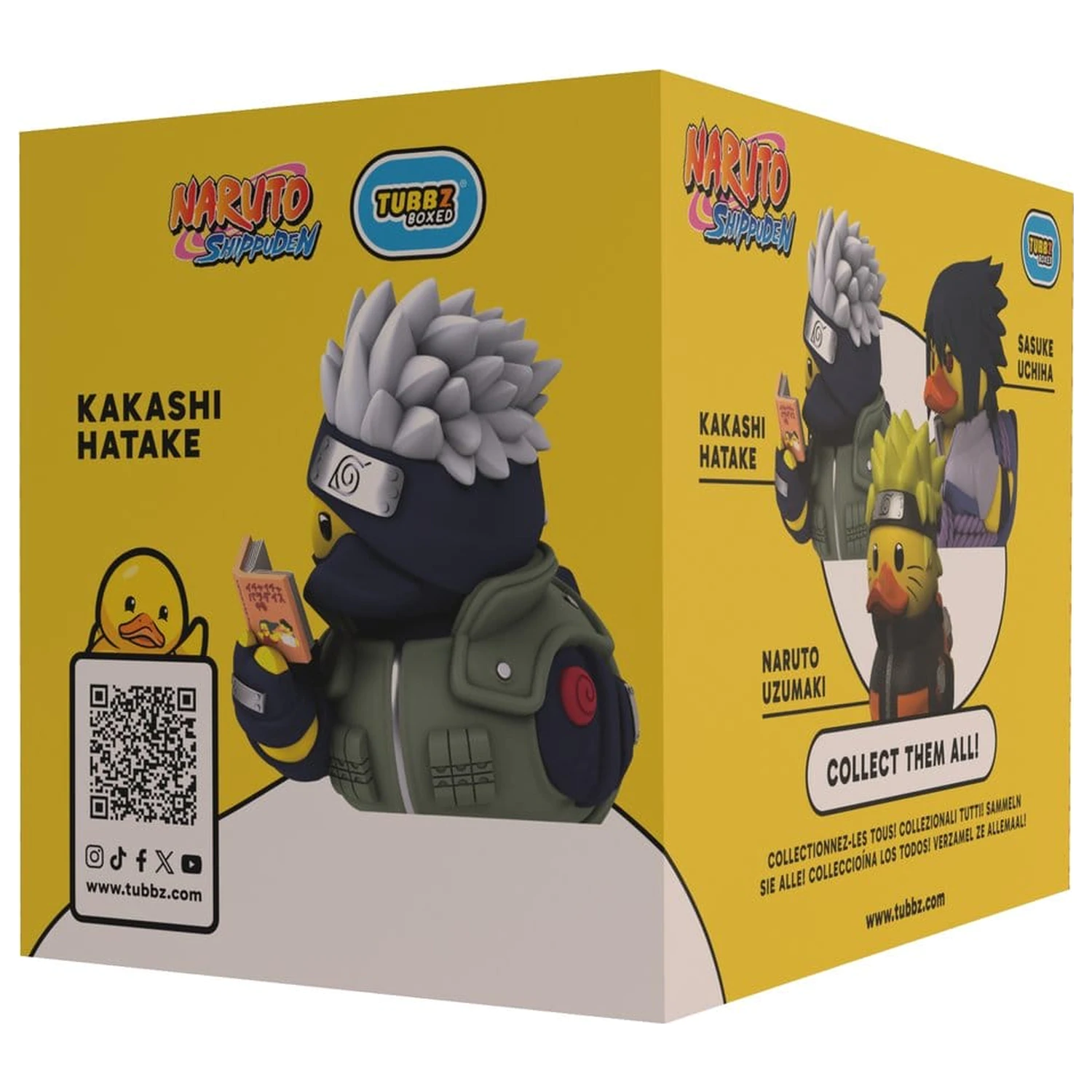 Naruto Shippuden Tubbz PVC figurka Kakashi Hatake Boxed Edition 10 cm fotografii produktu