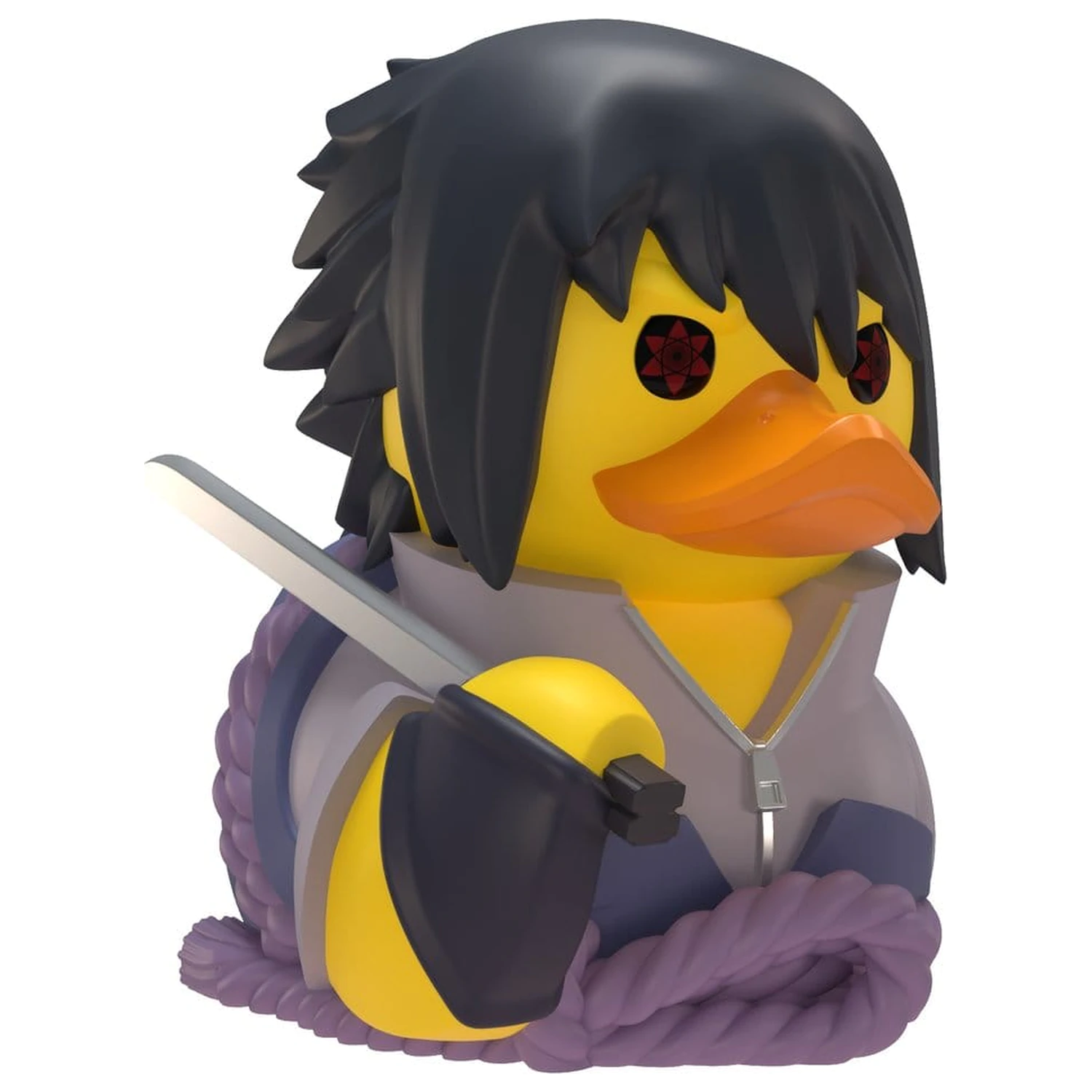 Naruto Shippuden Tubbz PVC figurka Sasuke Uchiha Boxed Edition 10 cm fotografii produktu