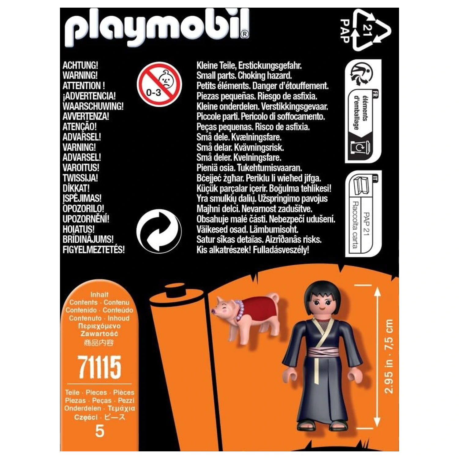 NARUTO Shizune Playmobil fotografii produktu
