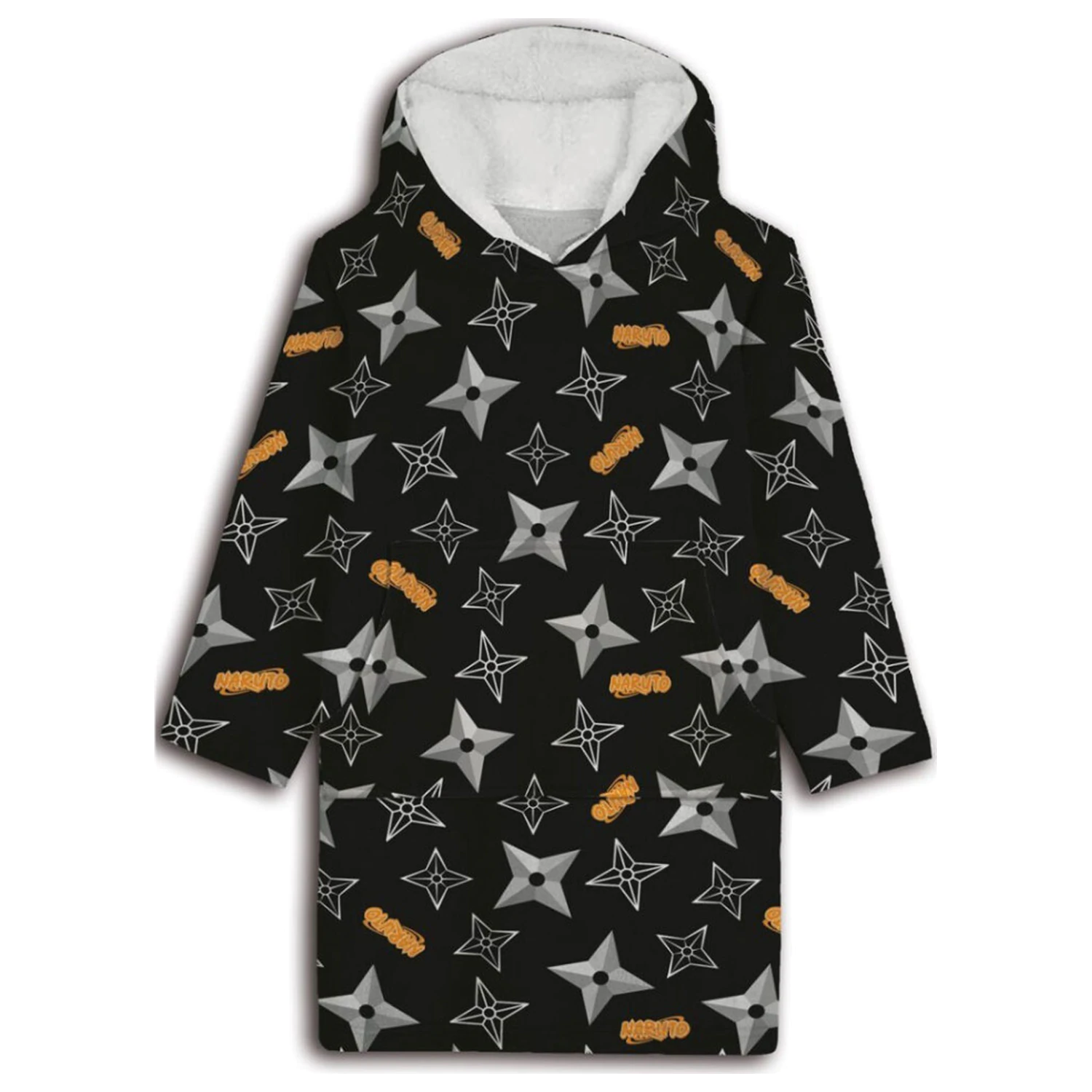 Naruto Shuriken nositelná plyšová fleecová deka, pončo 7-14 let fotografii produktu