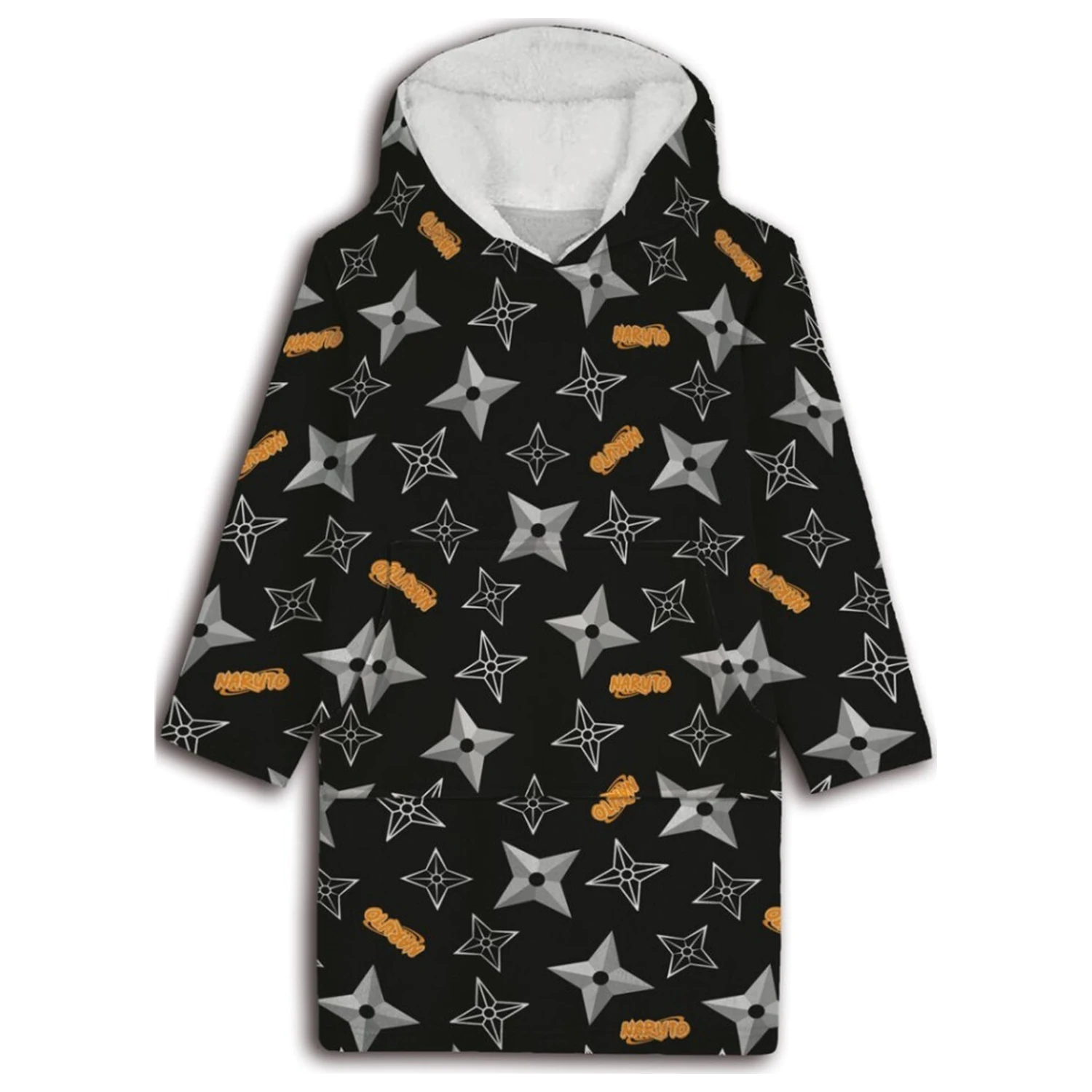 Naruto Shuriken dospělý nositelná plyšová fleecová deka pončo fotografii produktu