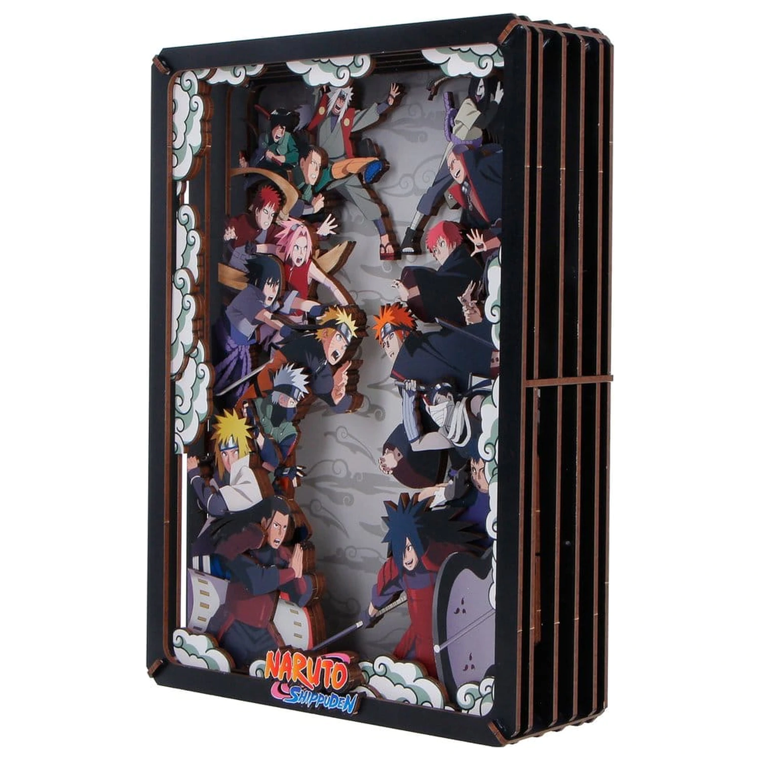Naruto Modelová stavebnice Dřevěné divadelní bojové (velké) 26 cm fotografii produktu