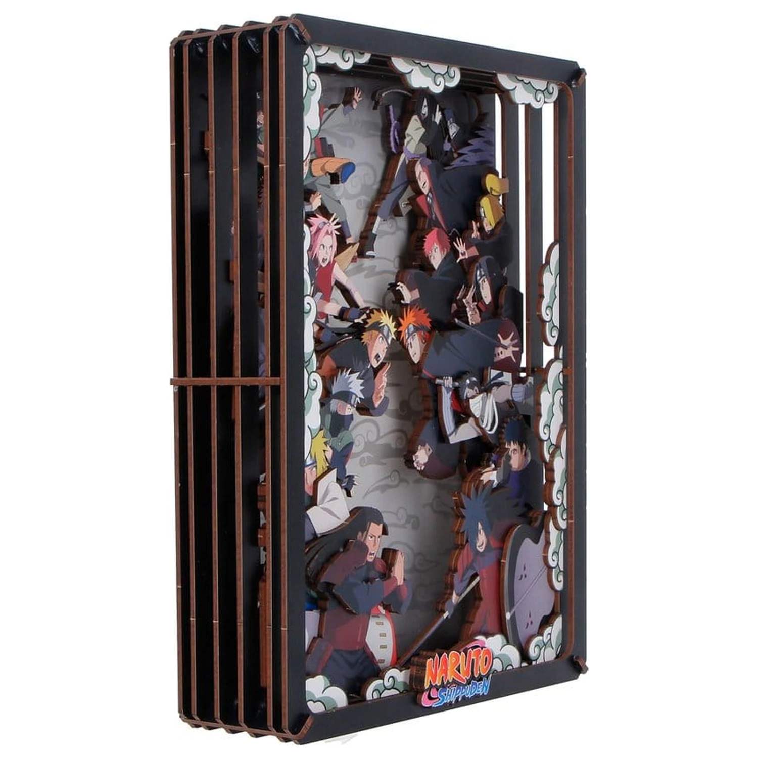 Naruto Modelová stavebnice Dřevěné divadelní bojové (velké) 26 cm fotografii produktu