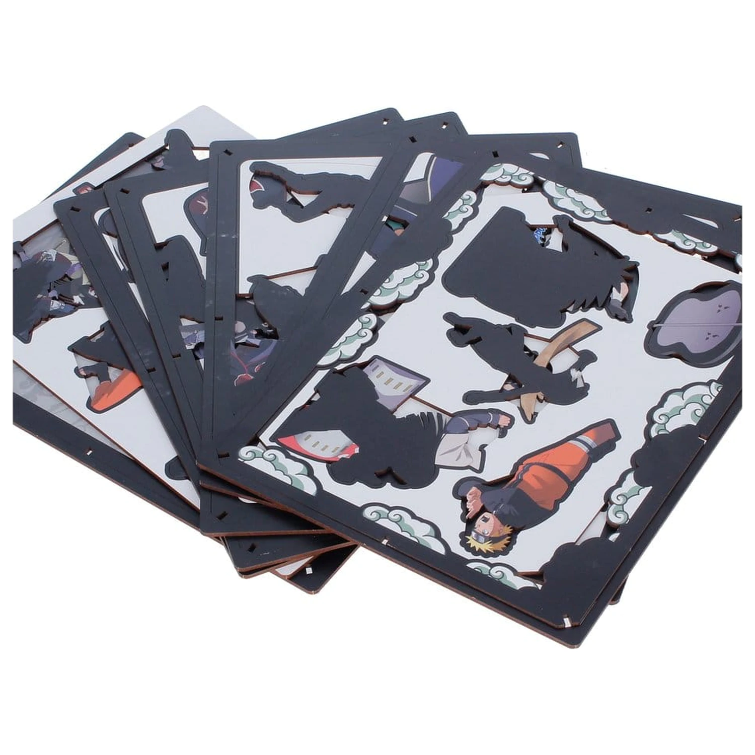 Naruto Modelová stavebnice Dřevěné divadelní bojové (velké) 26 cm fotografii produktu