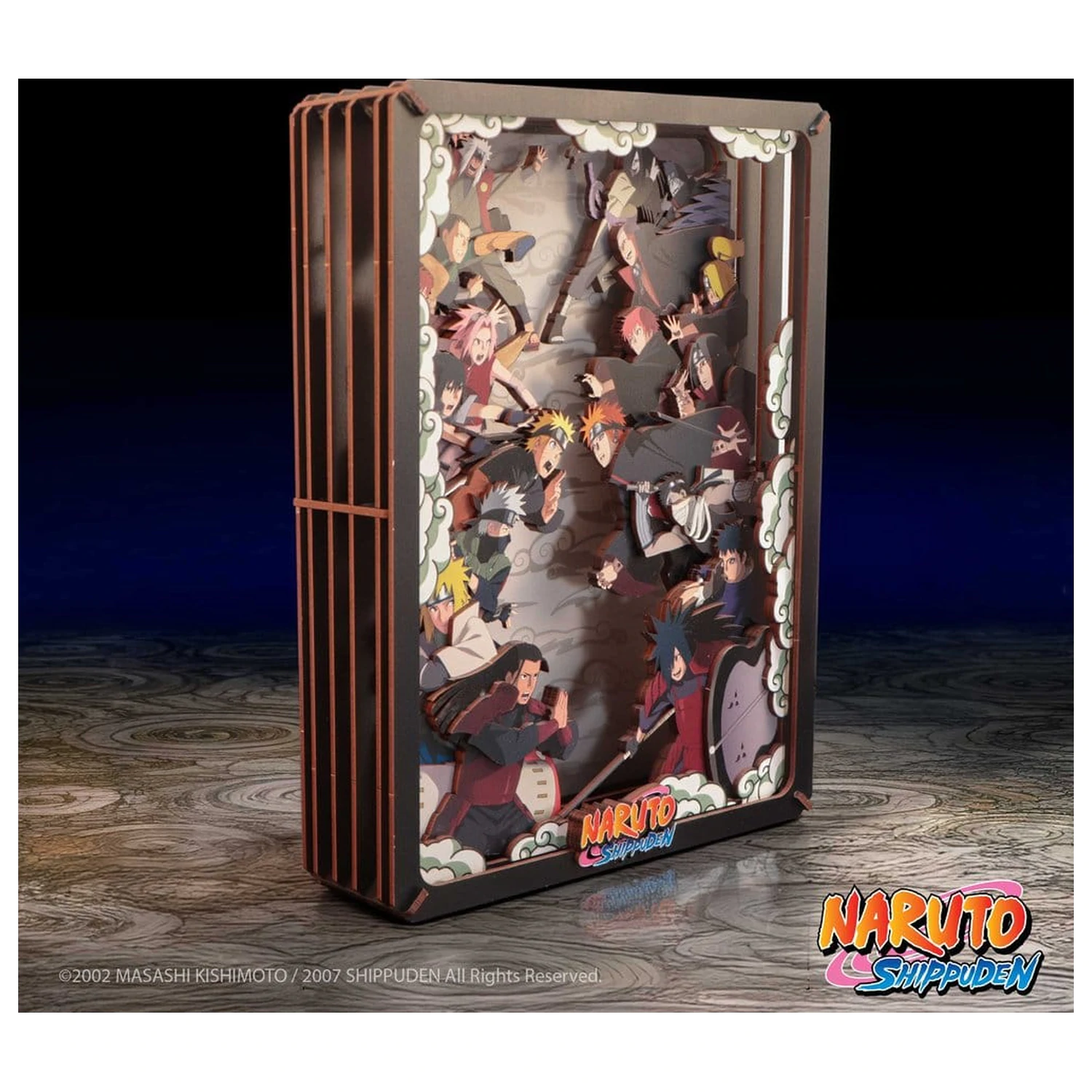 Naruto Modelová stavebnice Dřevěné divadelní bojové (velké) 26 cm fotografii produktu