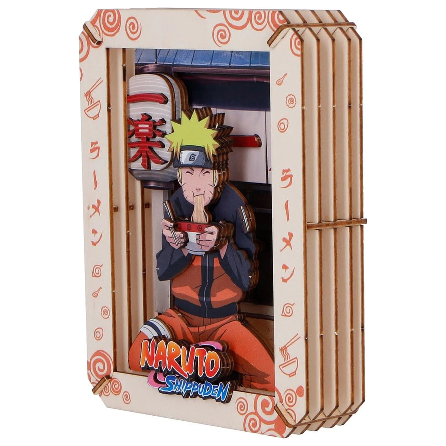 Naruto Model Kit Dřevěné divadlo Ramen (Střední) 14 cm fotografii produktu