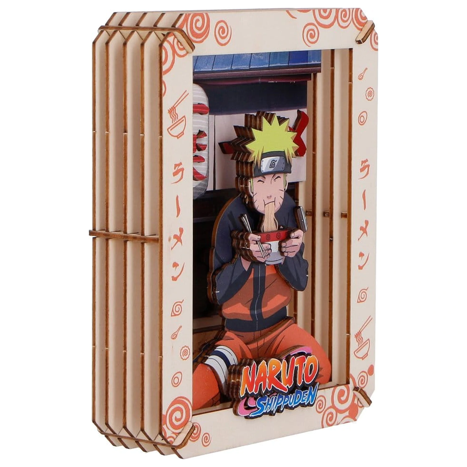 Naruto Model Kit Dřevěné divadlo Ramen (Střední) 14 cm fotografii produktu