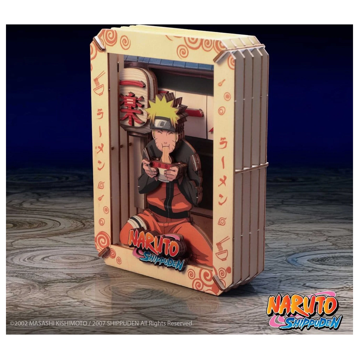 Naruto Model Kit Dřevěné divadlo Ramen (Střední) 14 cm fotografii produktu
