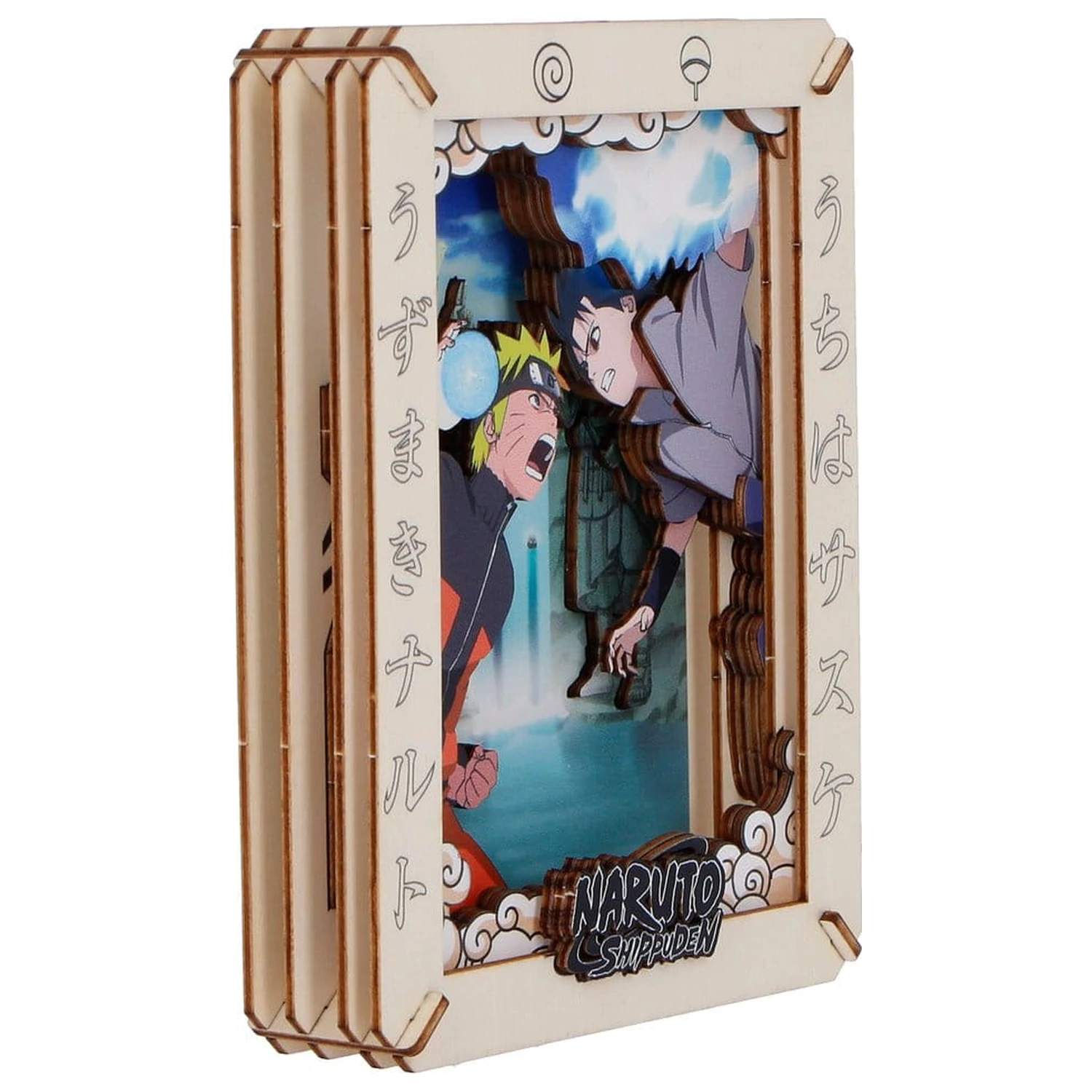 Naruto Model Kit Dřevěné divadlo The Final Valley (Medium) 14 cm fotografii produktu