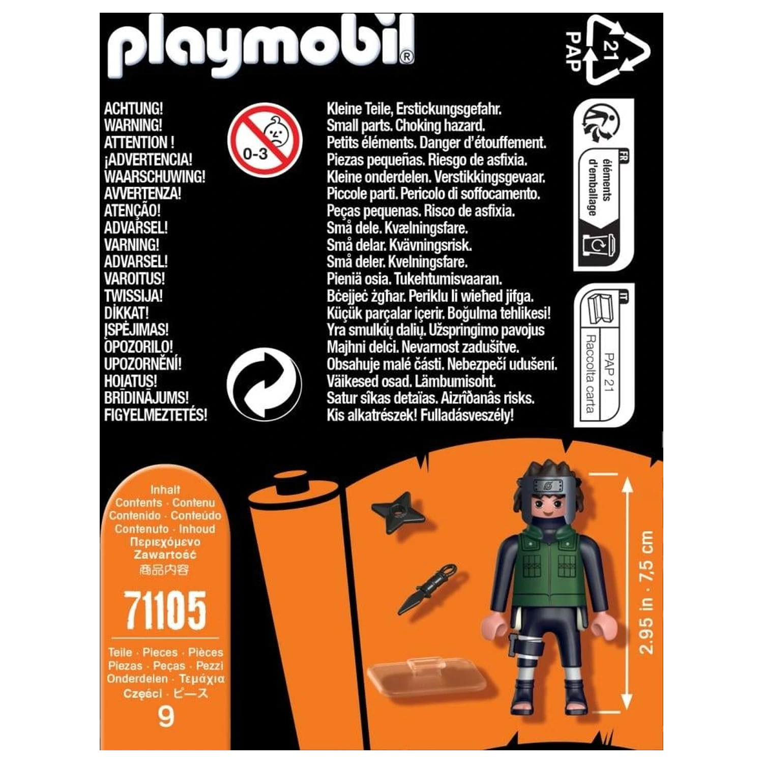Naruto Yamato Playmobil figurka fotografii produktu