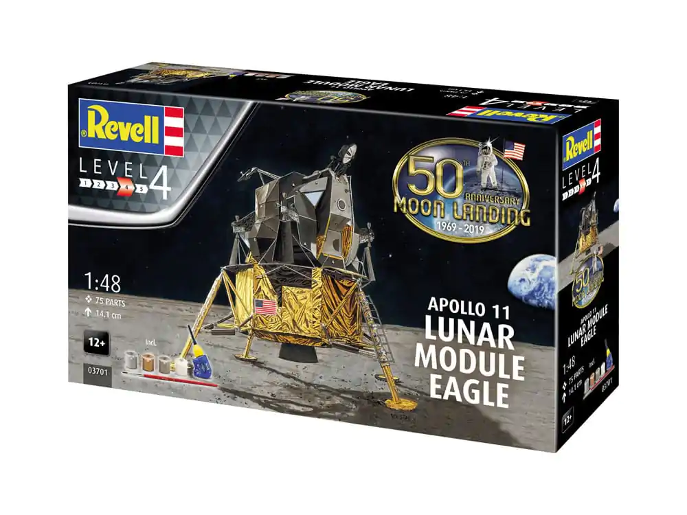 NASA Model Kit Gift Set 1/48 Apollo 11 Lunární Modul Eagle 14 cm fotografii produktu