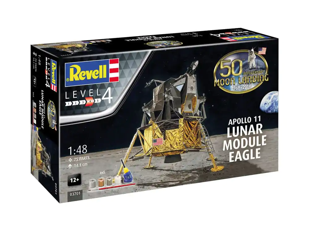 NASA Model Kit Gift Set 1/48 Apollo 11 Lunární Modul Eagle 14 cm fotografii produktu