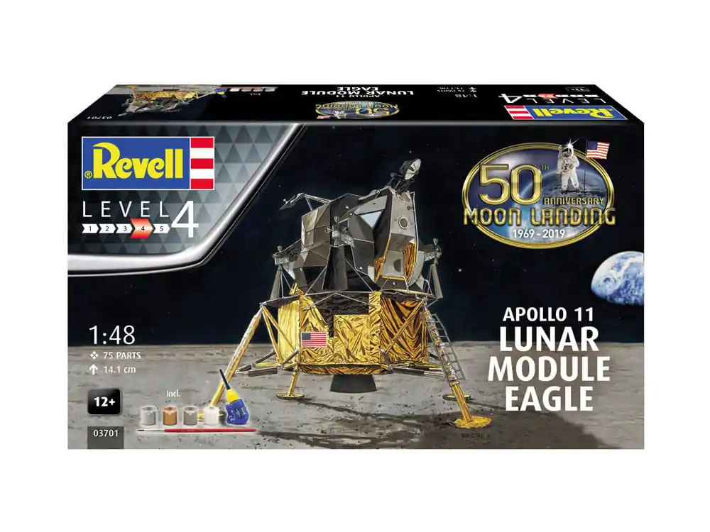 NASA Model Kit Gift Set 1/48 Apollo 11 Lunární Modul Eagle 14 cm fotografii produktu