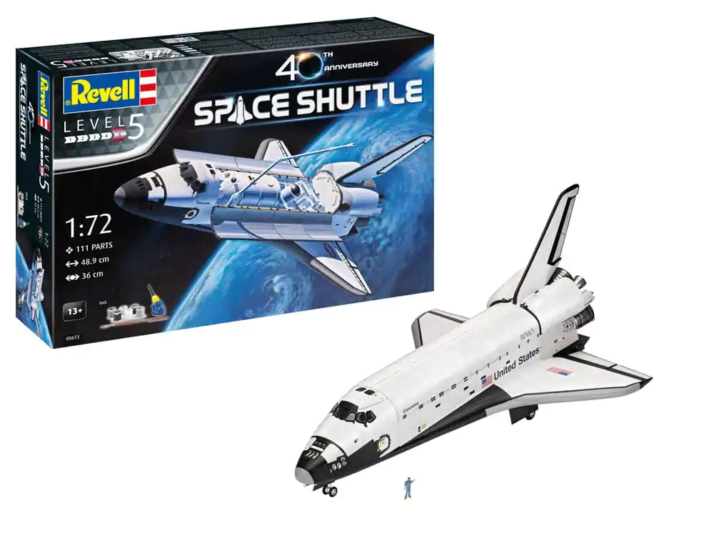 NASA Model Kit Dárková Sada 1/72 Space Shuttle 49 cm fotografii produktu
