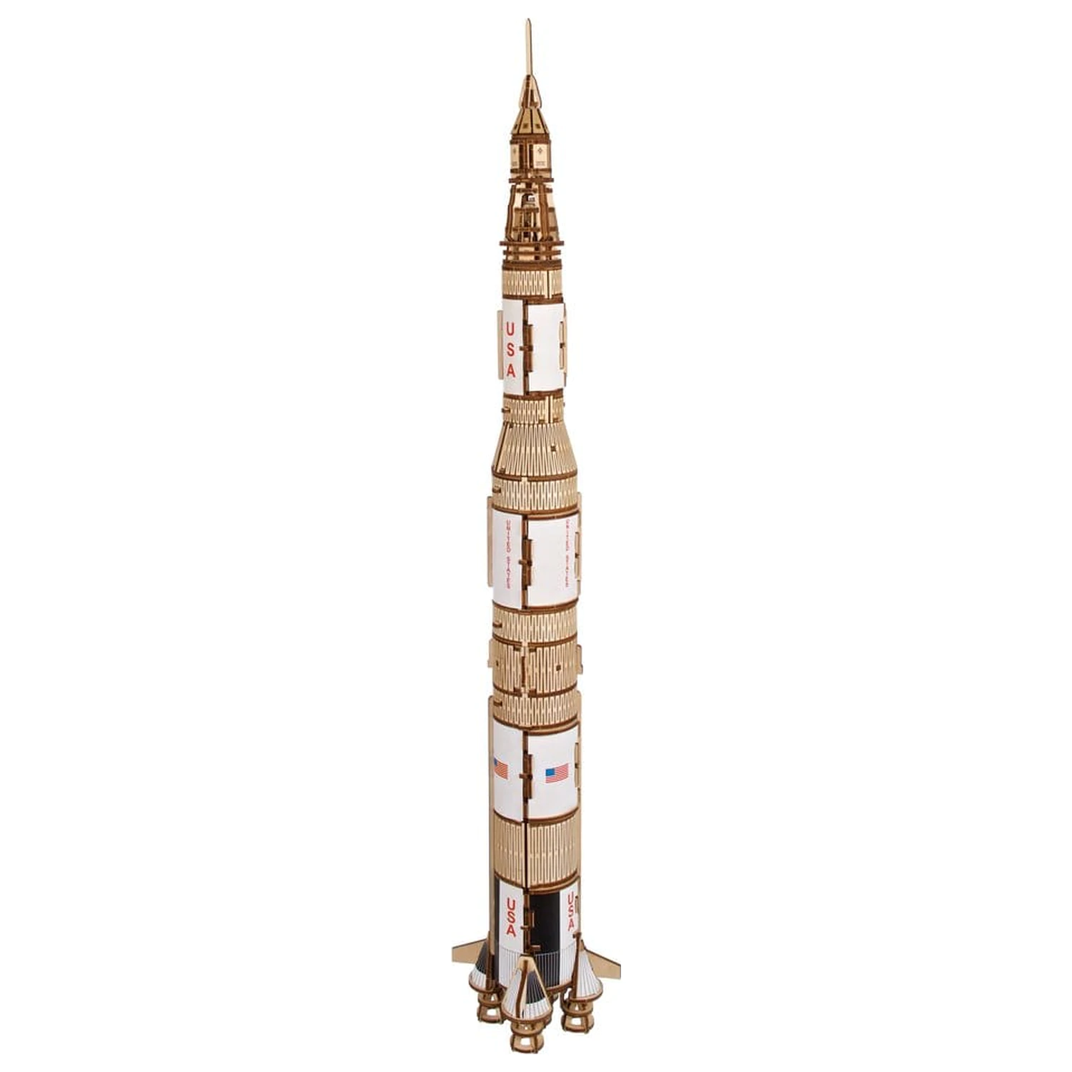 NASA 3D Dřevěné Puzzle Saturn V fotografii produktu