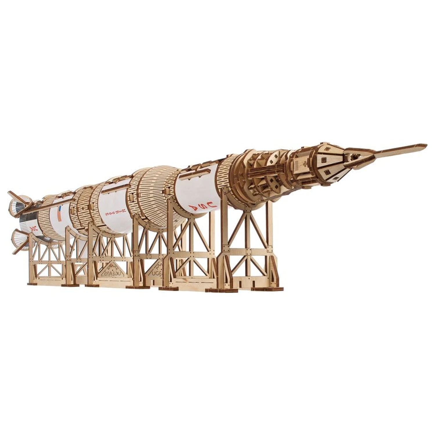NASA 3D Dřevěné Puzzle Saturn V fotografii produktu