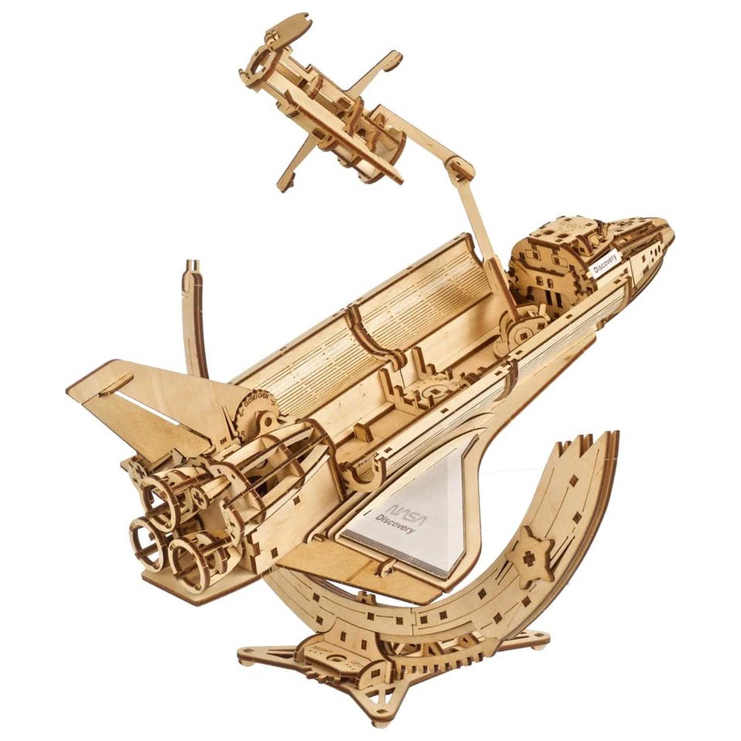 NASA 3D dřevěné puzzle raketoplán Discovery fotografii produktu