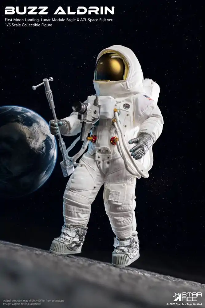 NASA Apollo 11 akční figurka 1/6 Buzz Aldrin 30 cm fotografii produktu