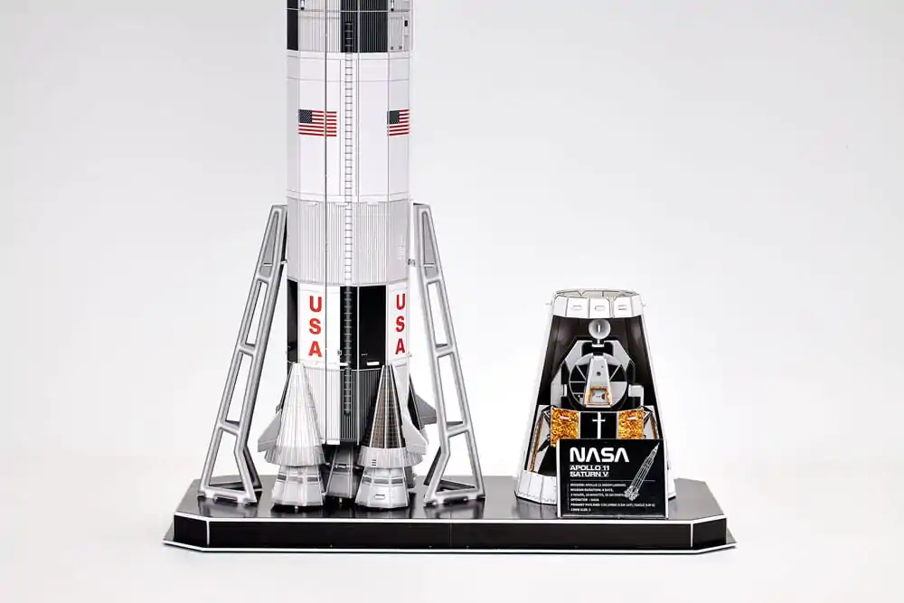 NASA 3D Puzzle Apollo 11 Saturn V 81 cm fotografii produktu