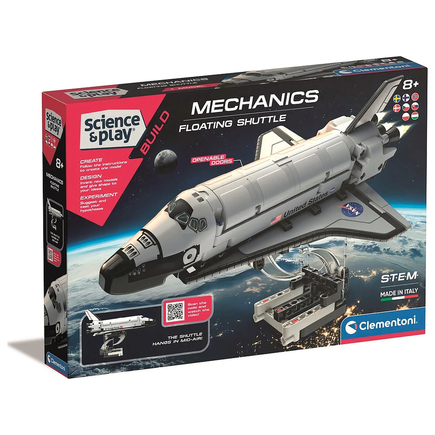 NASA Space Shuttle Mechanická stavebnice fotografii produktu