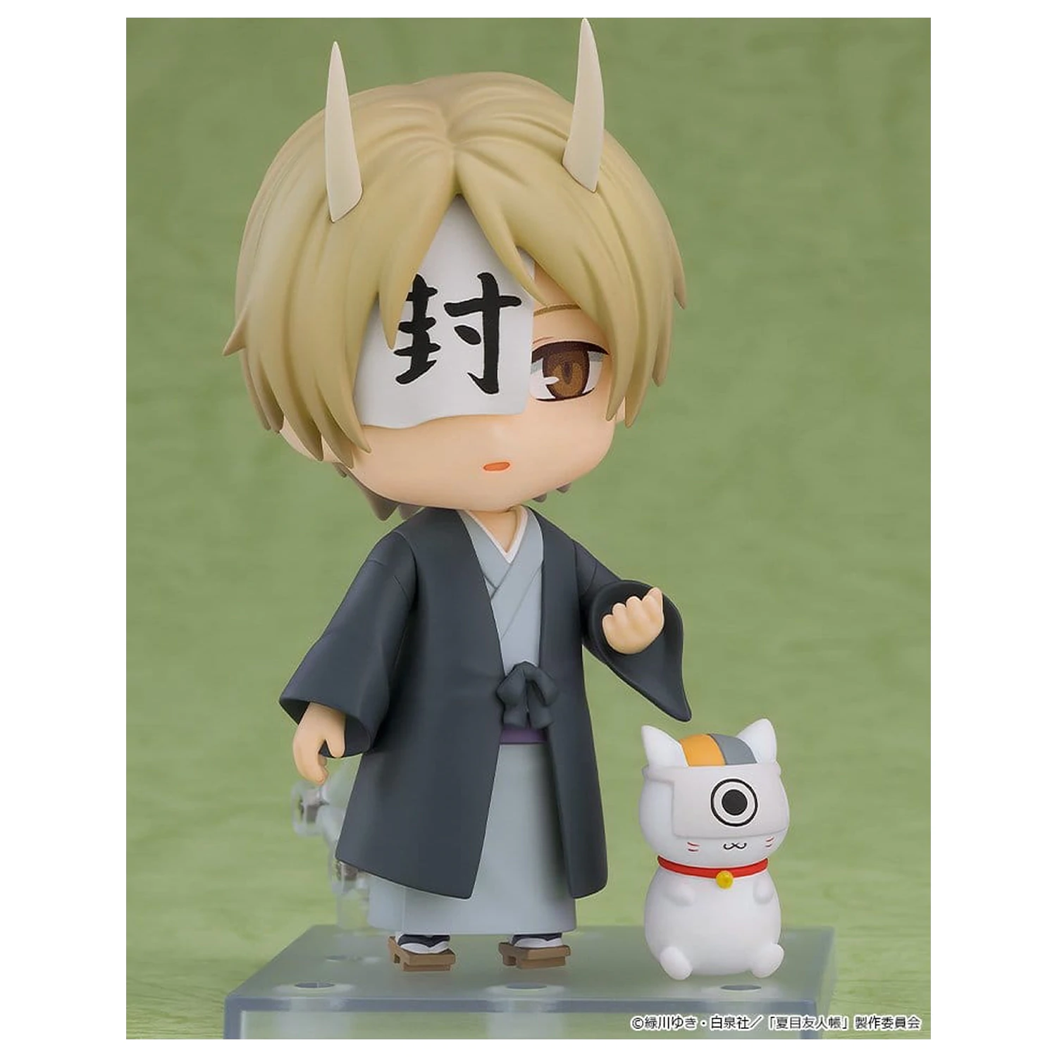 Natsume Yujin-cho Nendoroid Basic akční figurka Takashi Natsume & Nyanko Sensei: Ceremonial Ver. 10 cm fotografii produktu
