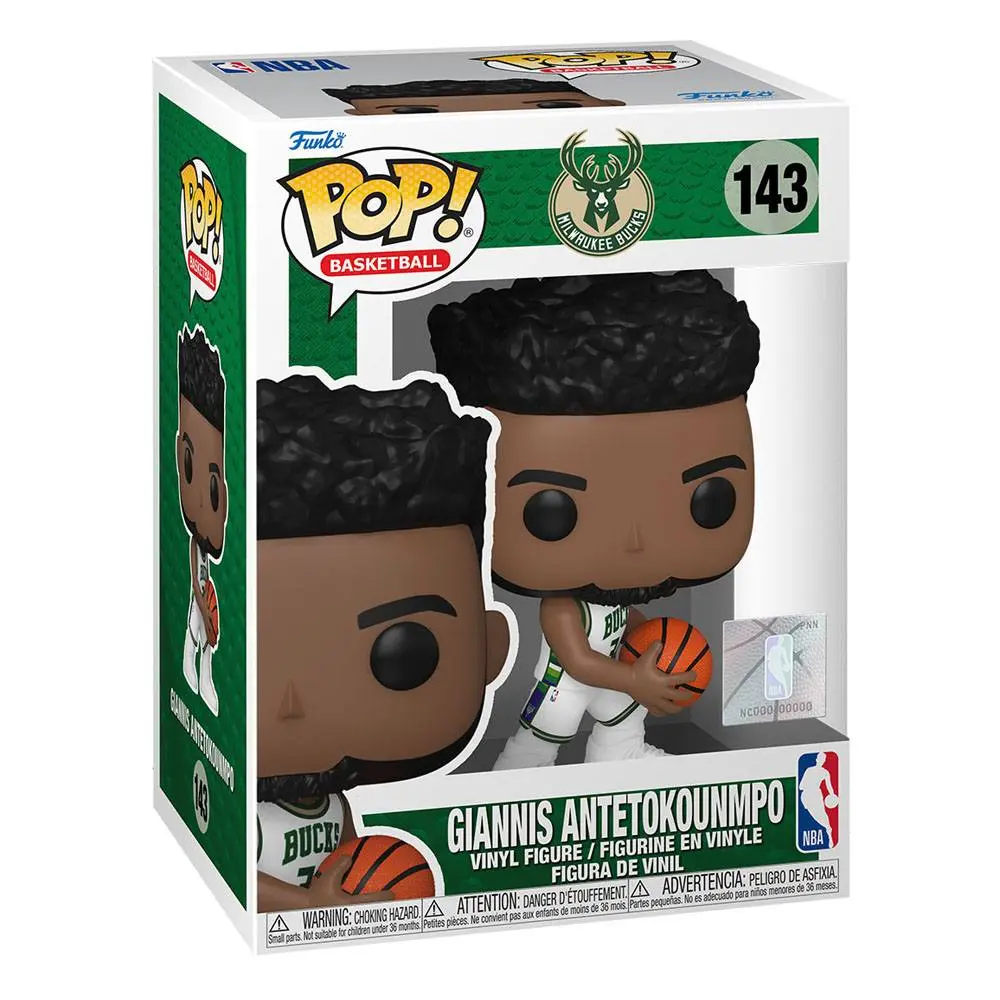 NBA Bucks POP! Basketball Vinylová figurka Giannis (City Edition 2021) 9 cm fotografii produktu