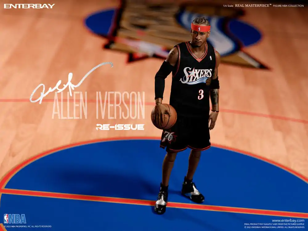 NBA Collection Real Masterpiece akční figurka 1/6 Allen Iverson Limited Retro Edition 30 cm fotografii produktu