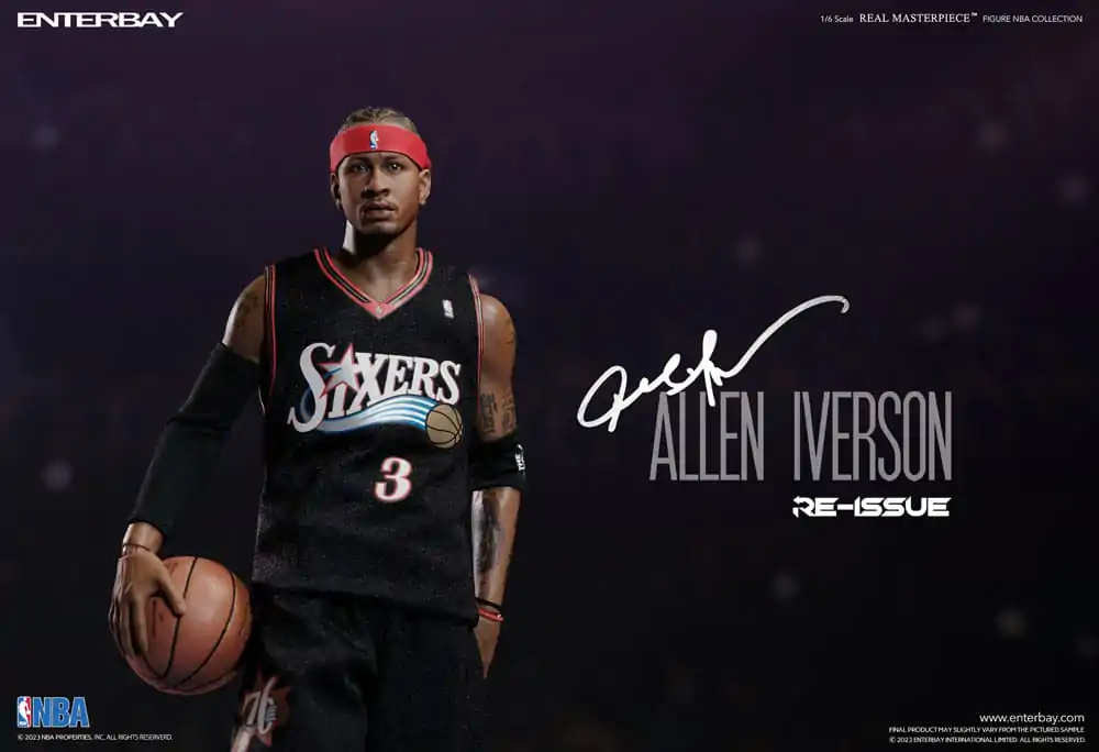 NBA Collection Real Masterpiece akční figurka 1/6 Allen Iverson Limited Retro Edition 30 cm fotografii produktu
