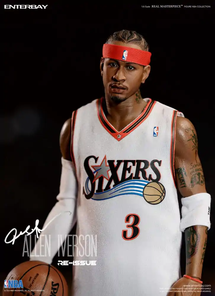 NBA Collection Real Masterpiece akční figurka 1/6 Allen Iverson Limited Retro Edition 30 cm fotografii produktu