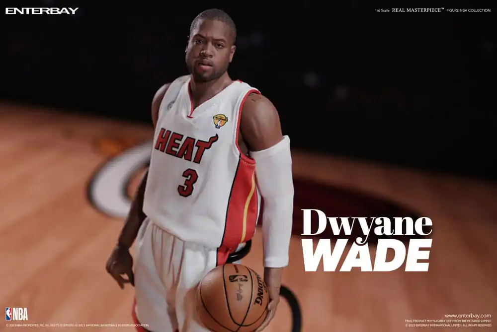 NBA Collection Real Masterpiece Akční figurka 1/6 Dwyane Wade 30 cm fotografii produktu