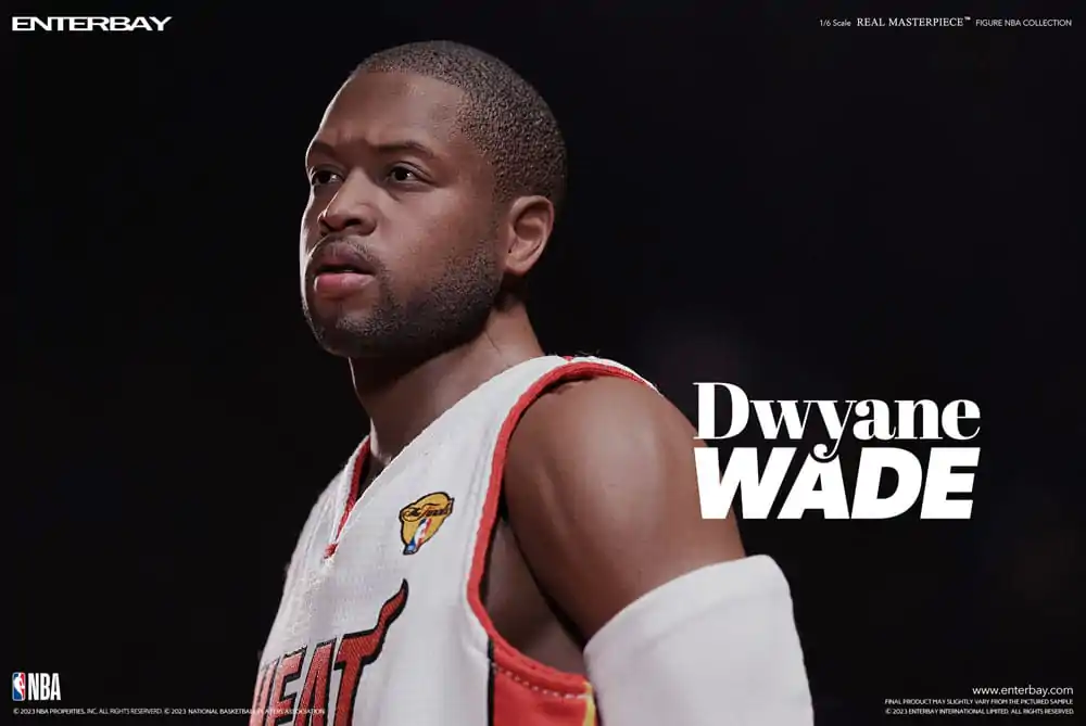 NBA Collection Real Masterpiece Akční figurka 1/6 Dwyane Wade 30 cm fotografii produktu