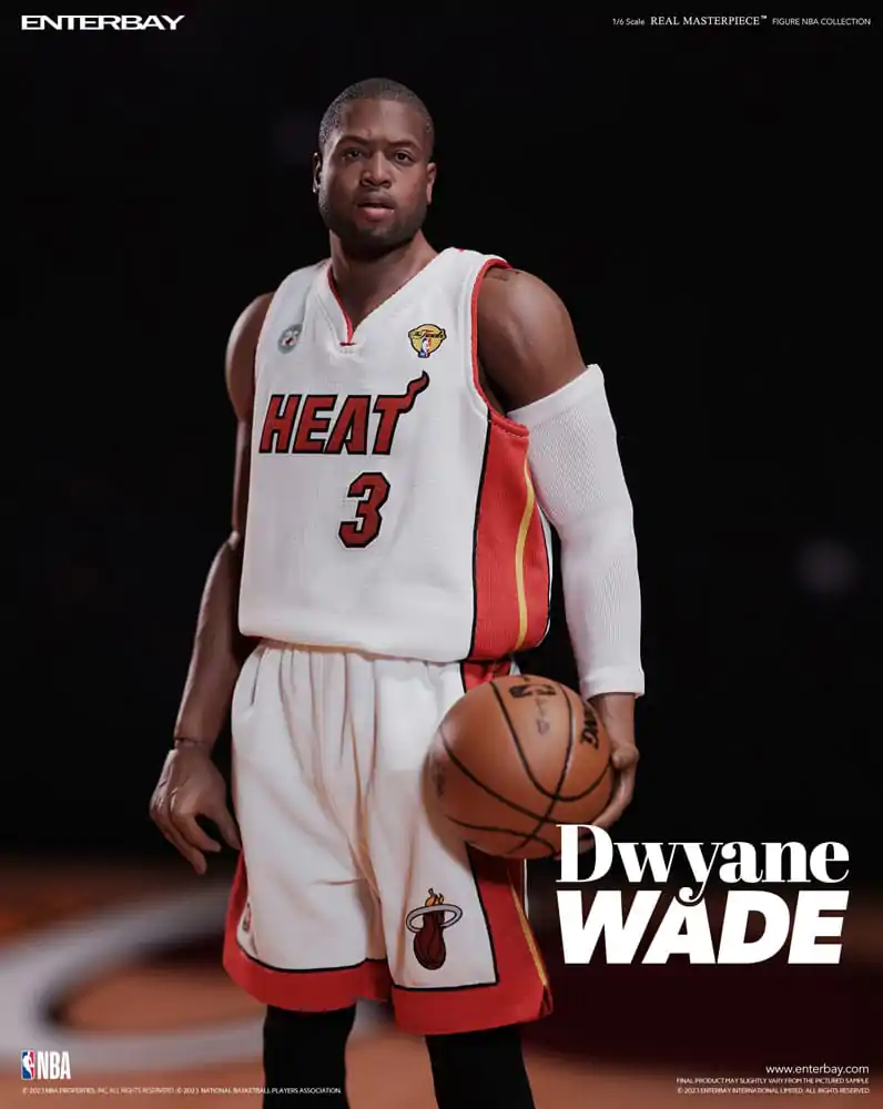 NBA Collection Real Masterpiece Akční figurka 1/6 Dwyane Wade 30 cm fotografii produktu