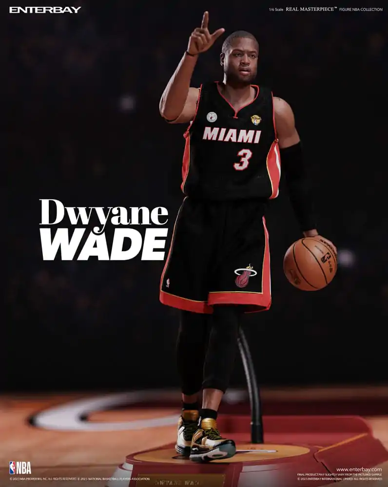 NBA Collection Real Masterpiece Akční figurka 1/6 Dwyane Wade 30 cm fotografii produktu