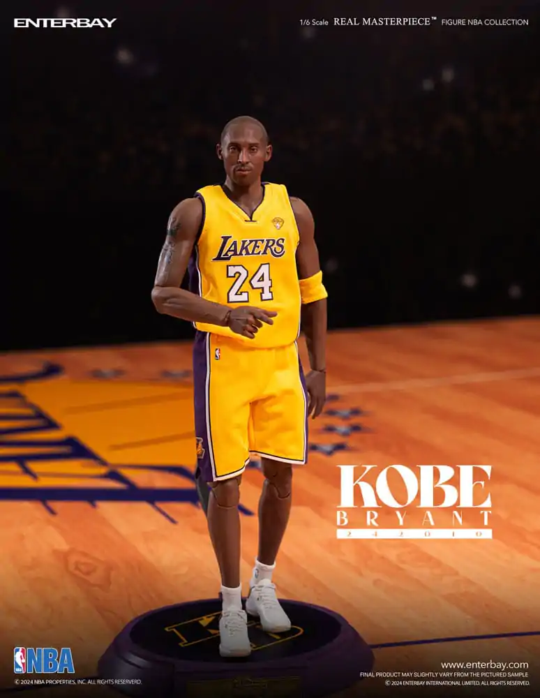 NBA Collection Real Masterpiece akční figurka 1/6 Kobe Bryant 24 2010 Limited Edition 30 cm fotografii produktu