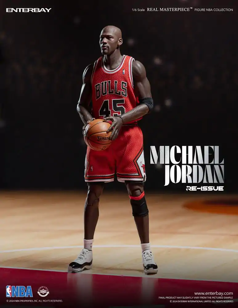 NBA Collection Real Masterpiece akční figurka 1/6 Michael Jordan I'm Back Edition Limited 30 cm fotografii produktu