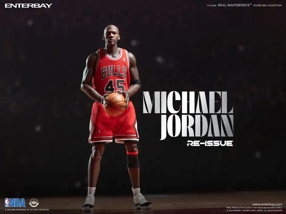 NBA Collection Real Masterpiece akční figurka 1/6 Michael Jordan I'm Back Edition Limited 30 cm fotografii produktu