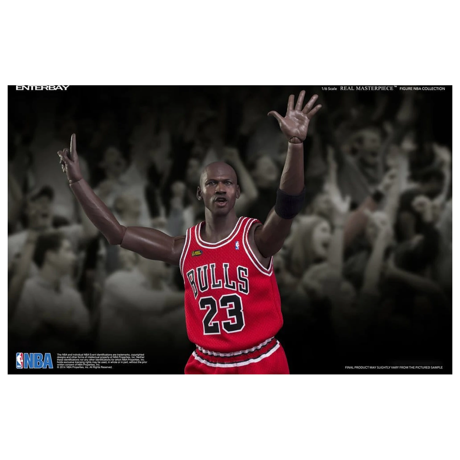 NBA Collection Real Masterpiece akční figurka 1/6 Michael Jordan Series 2 (Road Jersey Edition) 33 cm fotografii produktu