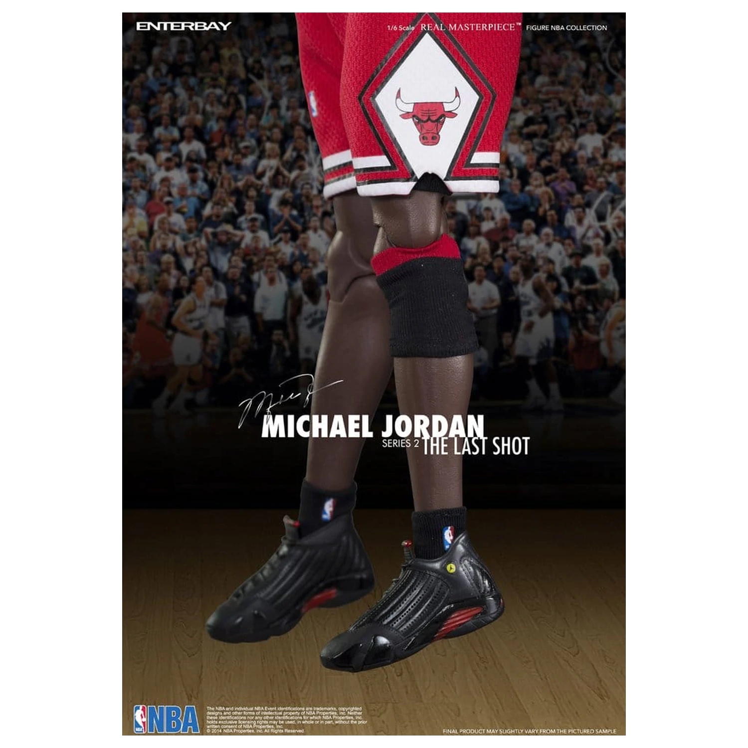 NBA Collection Real Masterpiece akční figurka 1/6 Michael Jordan Series 2 (Road Jersey Edition) 33 cm fotografii produktu